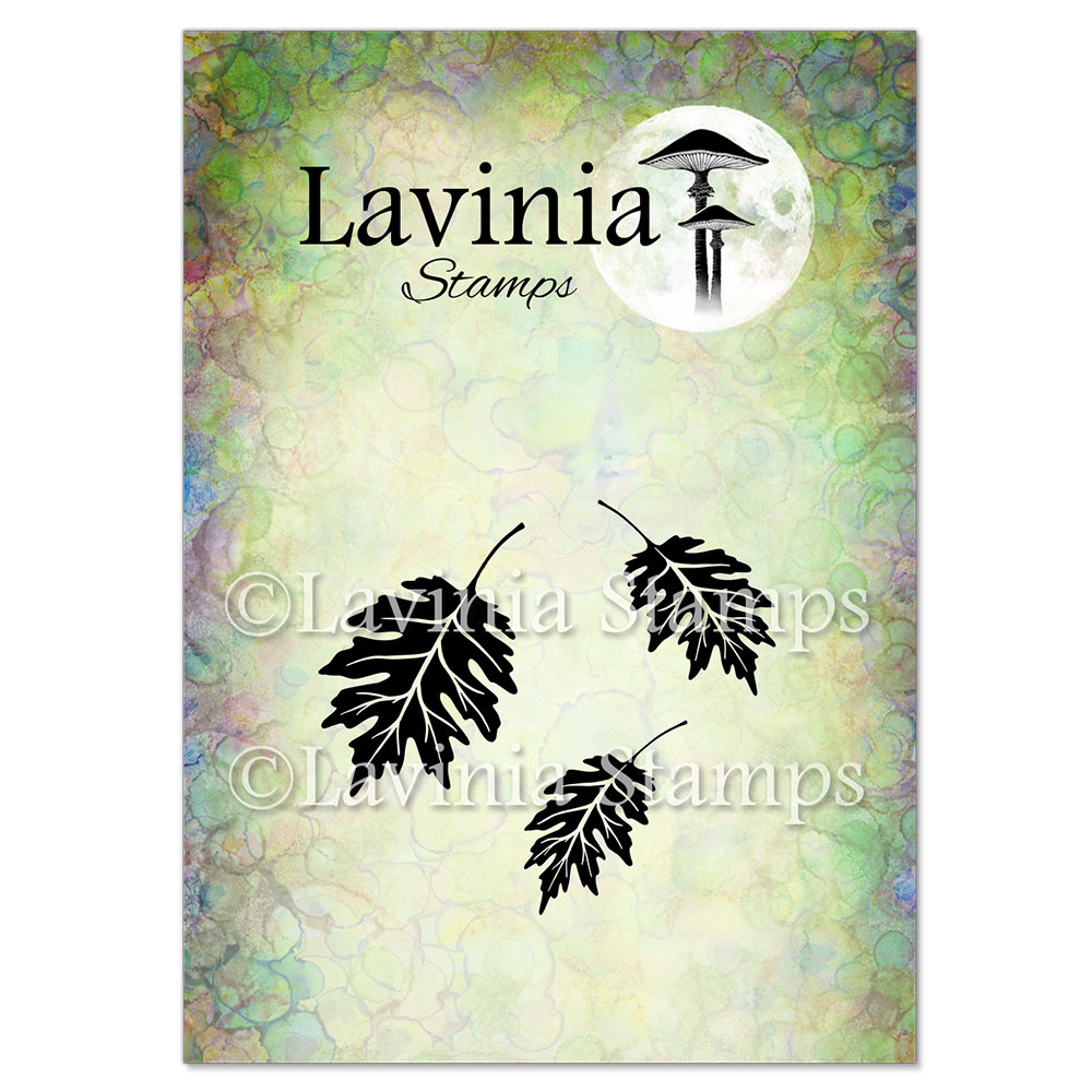 Lavinia Stamps -  Red Oak Leaf Stamp