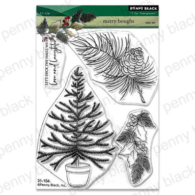 Penny Black - Merry Boughs (clear stamps)