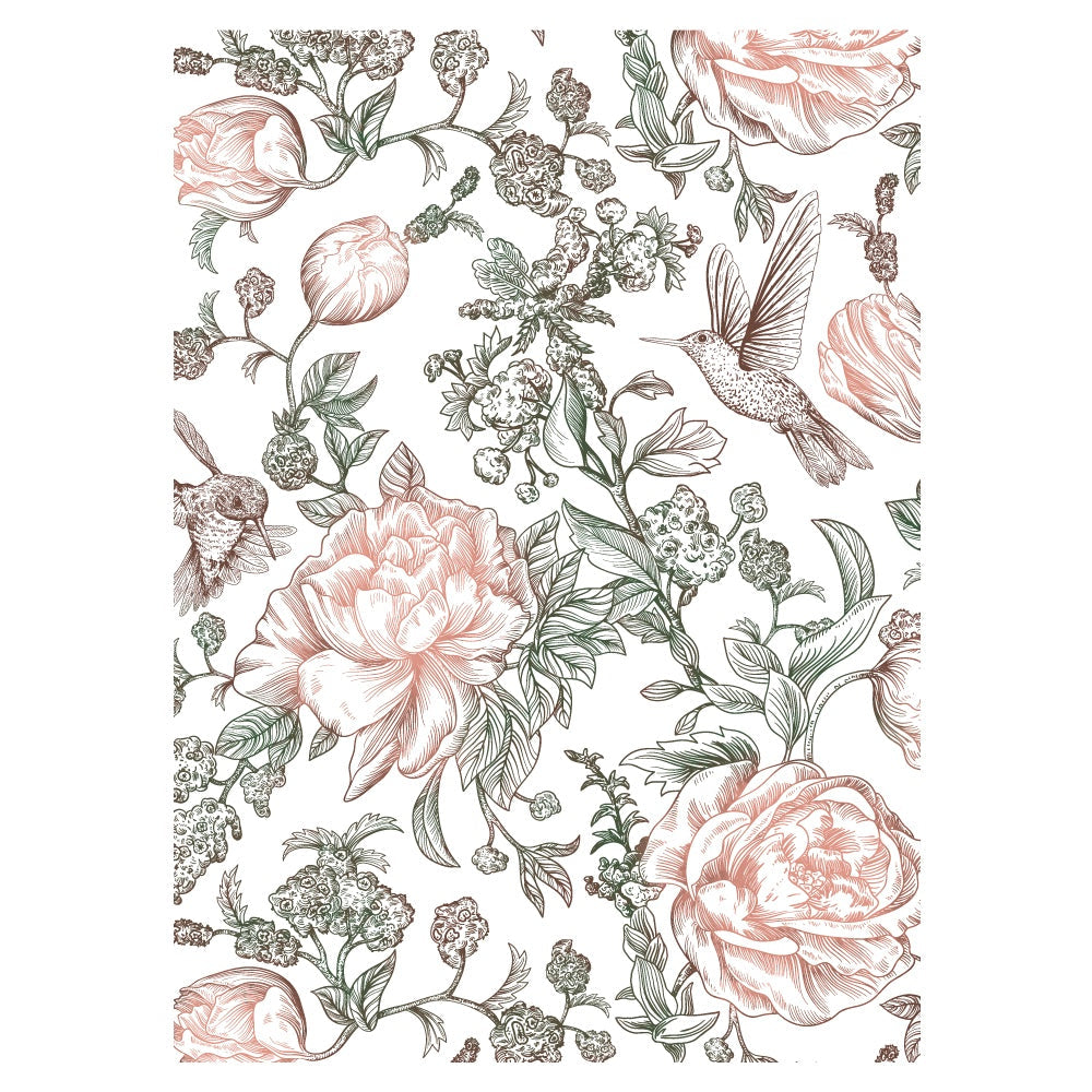 Honey Bee -  Zelia's English Garden - 5x7 Rubber Cling Stamp  Honey Bee -  Zelia's English Garden - 5x7 Rubber Cling Stamp