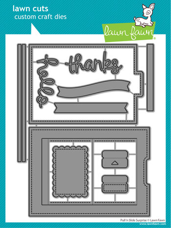 Lawn Fawn - Pull 'n Slide Surprise Lawn Cuts Dies Lawn Fawn - Pull 'n Slide Surprise Lawn Cuts Dies