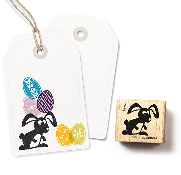 cats on appletrees - Stempel Hase Fynn cats on appletrees - Stempel Hase Fynn