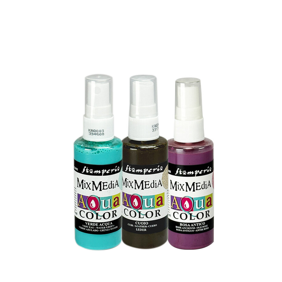 Stamperia - Symphony Aquacolor Paint Kit (3pcs) by Sara Alcobendas
