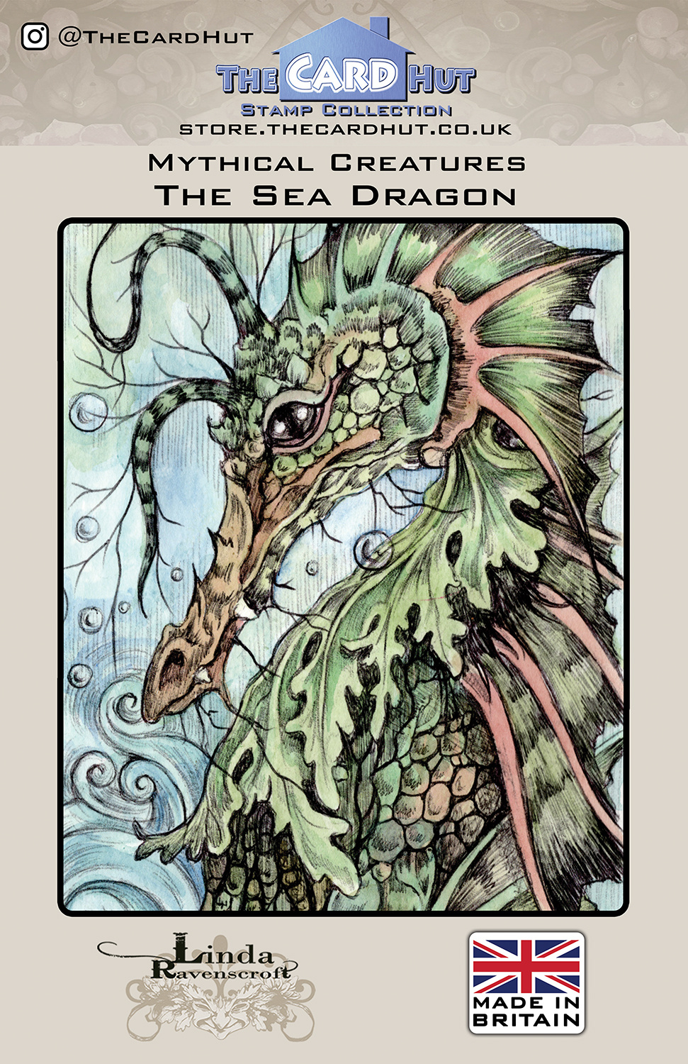 the-card-hut-mythical-creatures-the-sea-dragon-cle the-card-hut-mythical-creatures-the-sea-dragon-cle