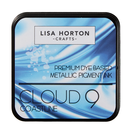 Lisa Horton Crafts Cloud 9 Metallic Ink Pad - Coastline 
