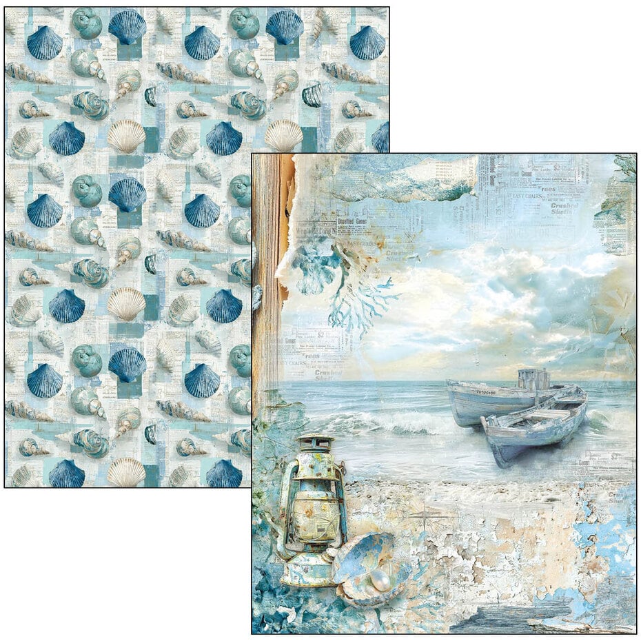 Ciao Bella - Edge of the Ocean A4 Maxi Mixed Media Book