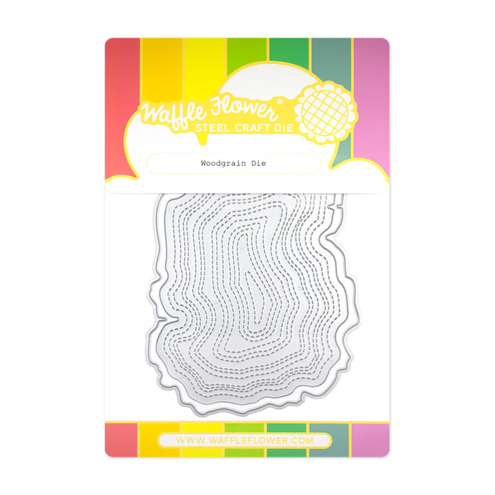 Waffle Flower - Woodgrain Die Waffle Flower - Woodgrain Die