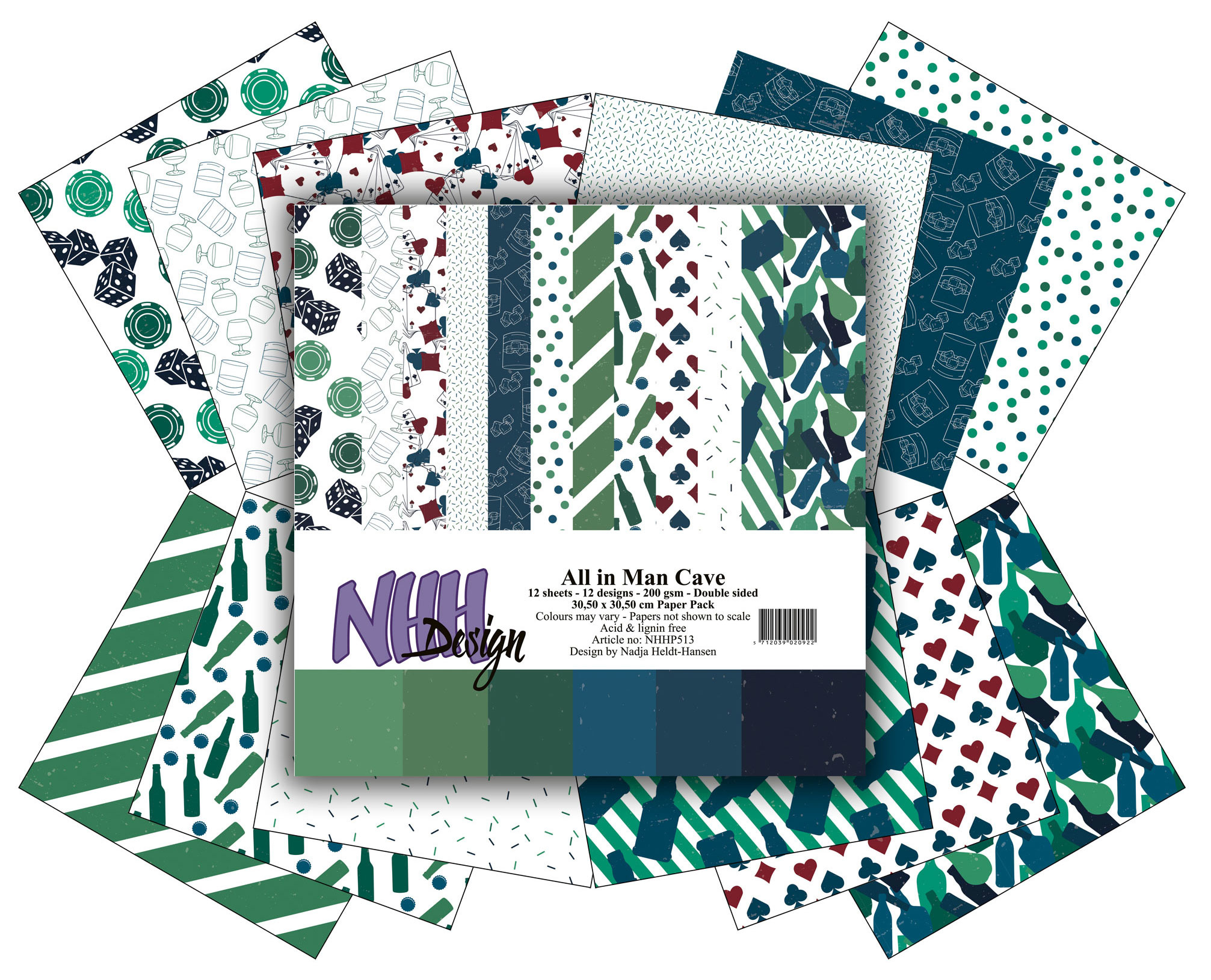 nhh-design-all-in-one-man-cave-12x12-inch-paper-pa