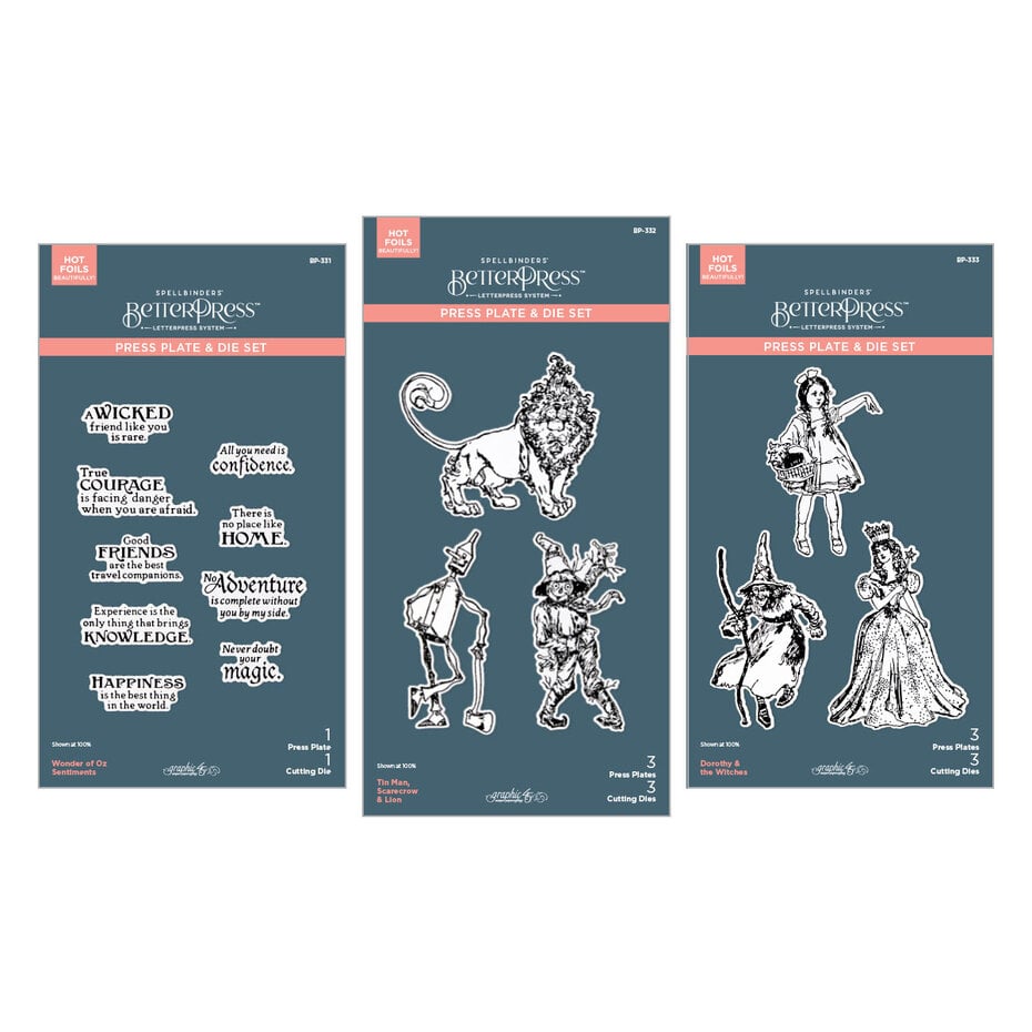 Spellbinders - Wonder of Oz BetterPress Bundle