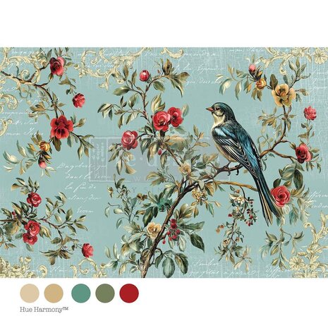 Re-Design -The Velvet Nest A1 Decoupage Fiber