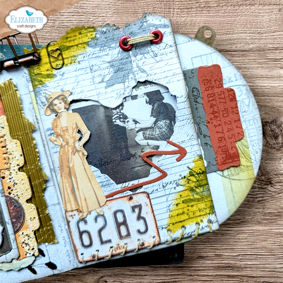 Elizabeth Craft - Beautifully Worn Stamps Stamped & Worn by Devid Roodenburg
