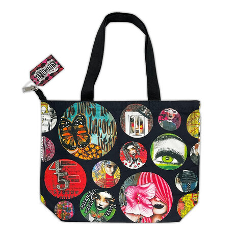 Ranger - Dyan Reaveley Dylusions Zipper Tote Bag Ranger - Dyan Reaveley Dylusions Zipper Tote Bag