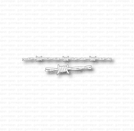 Gummiapan - Barbed Wire 