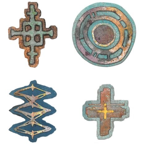 Sizzix - Thinlits Die by Seth Apter Roundabouts (9pcs)