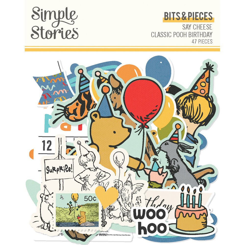 Say Cheese Classic Pooh Birthday Bits & Pieces