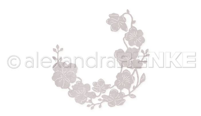 Alexandra Renke - Stanze 'Prachtblüten Kranz' Alexandra Renke - Stanze 'Prachtblüten Kranz'