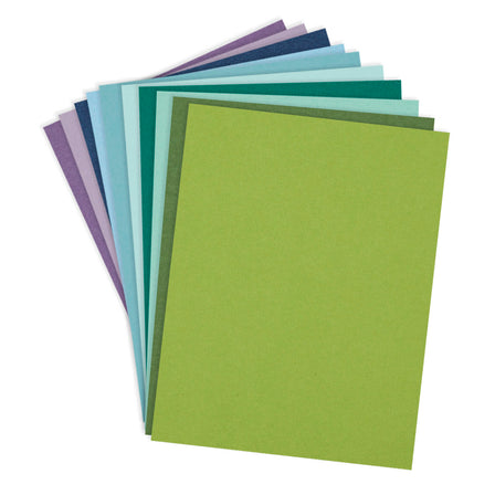 Spellbinders - Cool Assortment ColorWheel Cardstock 8.5" x 11" - 20 Sheets