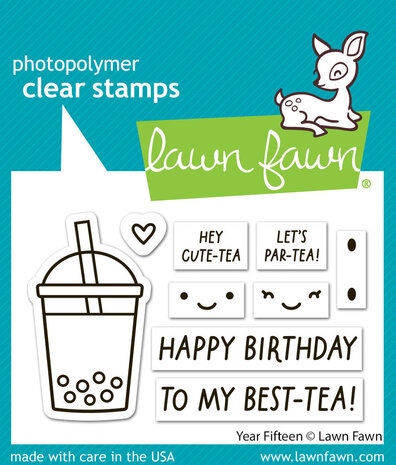 Lawn Fawn Year Fifteen Clear Stamps