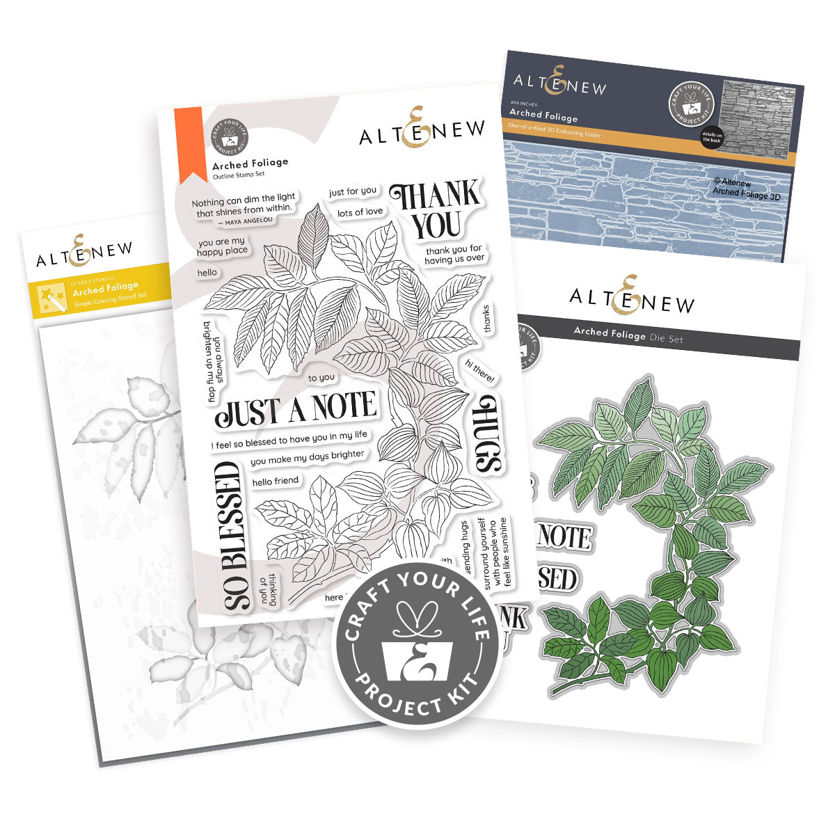 Altenew - Craft Your Life Project Kit: Arched Foliage