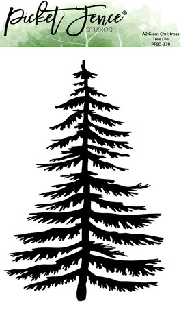 Picket Fence Studios - A2 Giant Christmas Tree 4x6 Inch Metal Dies