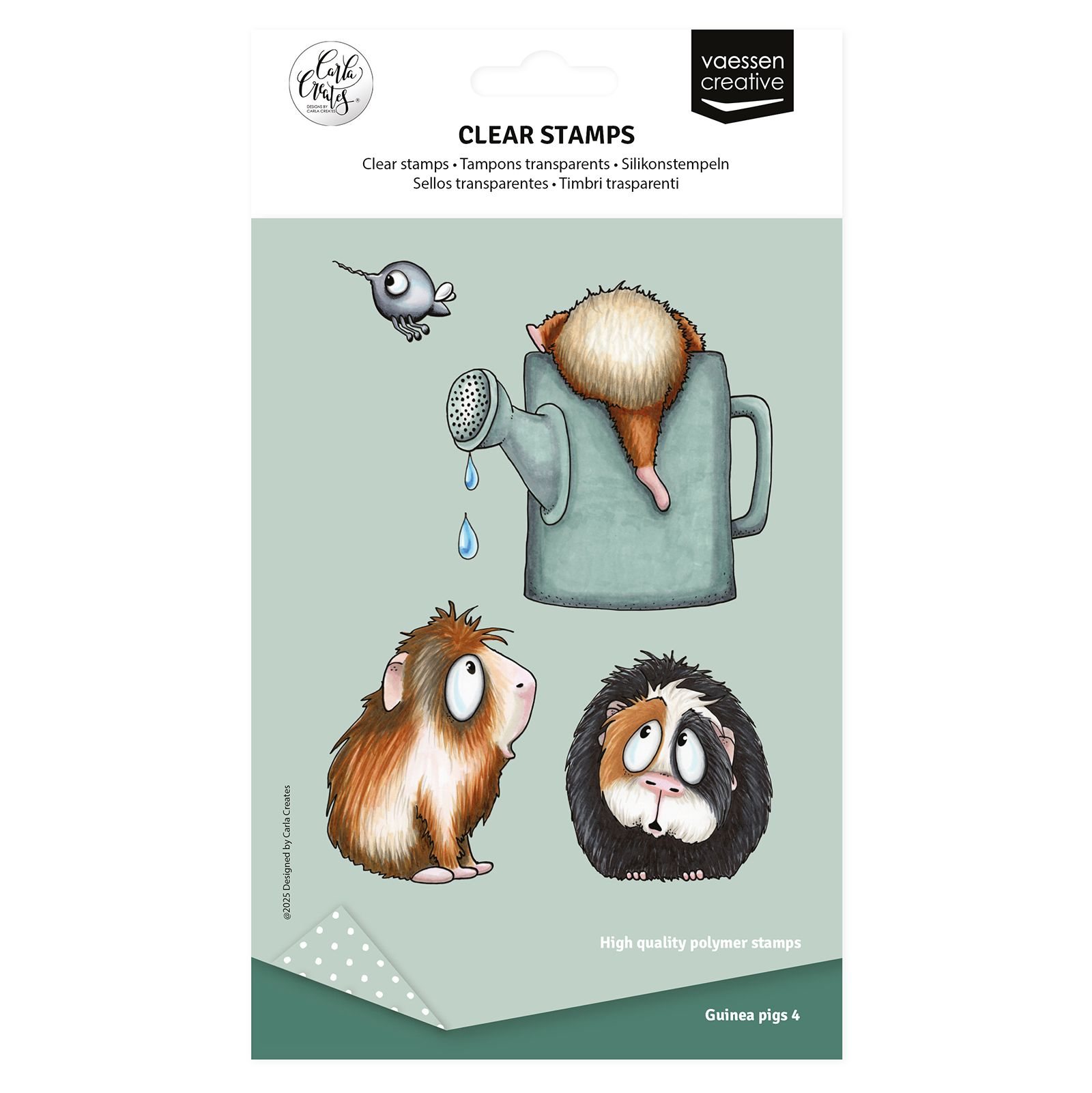 Vaessen Creative • Silikonstempel Guinea Pigs 4 7St. Vaessen Creative • Silikonstempel Guinea Pigs 4 7St.
