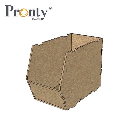 Pronty MDF Opbergsysteem Desktop organiser Box