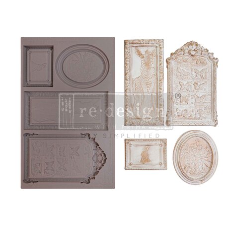 Prima Marketing Re-Design Mould - Blackwood Manor 5x8 Inch Decor Mould