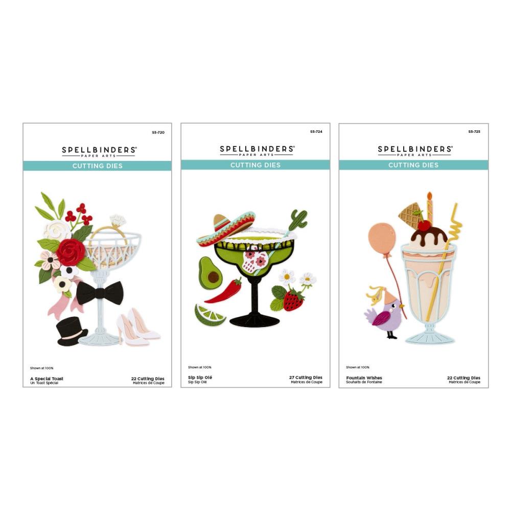 Spellbinders - Die Bundle -  Happier Hour 