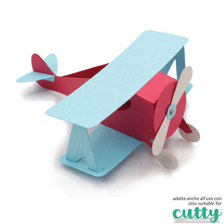 Impronte d´Autore - CML-E Aeroplanino 3D