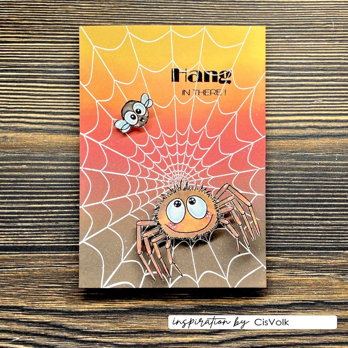 Vaessen Creative • Silikonstempel by Carla Creates Spiders 14St.