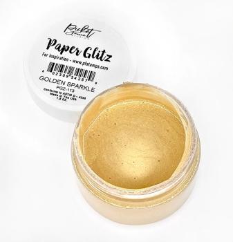 Picket Fence Studios Paper Glitz Golden Sparkle