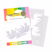 Waffle Flower - Holiday Moose Die-n-stencil Waffle Flower - Holiday Moose Die-n-stencil