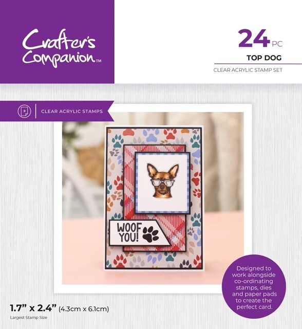 CC - Pets Rule - Clearstamps - Top Dog