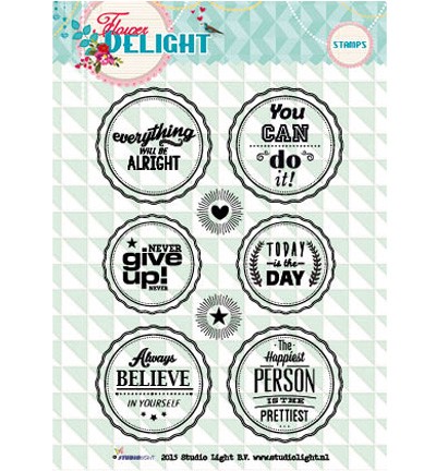 Studio Light - Clearstamp - Flower Delight 