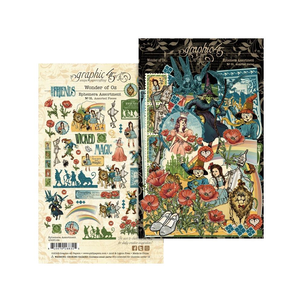 Graphic 45 - Wonder of Oz - Ephemera Set