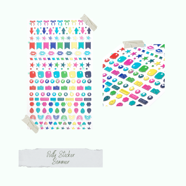 Creative Depot - Puffy Sticker - Sommer 