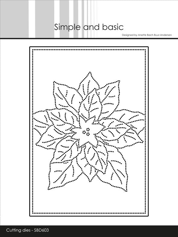 Simple and Basic - Die "A6 - Weihnachtsstern"