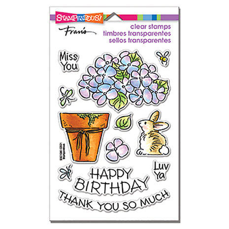Stampendous - Pop Hydrangea Perfectly Clear Stamps