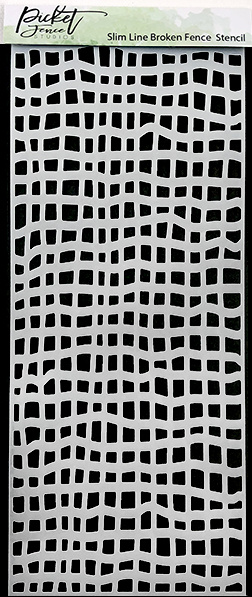 picket-fence-studios-slim-line-broken-fence-stenci picket-fence-studios-slim-line-broken-fence-stenci