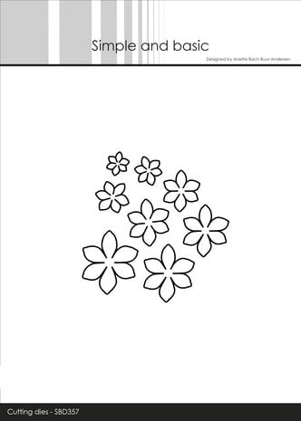 Simple and Basic - Lovely Flowers Cutting Dies