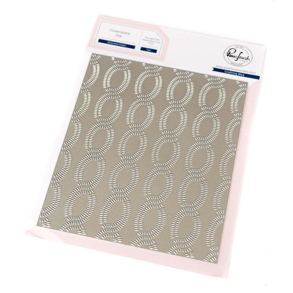 Pinkfresh Studio -   Stitched Chain Coverplate die Pinkfresh Studio -   Stitched Chain Coverplate die