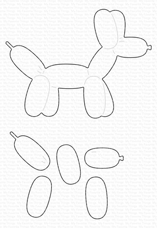 My Favorite Things - Balloon Animal Die-namics My Favorite Things - Balloon Animal Die-namics