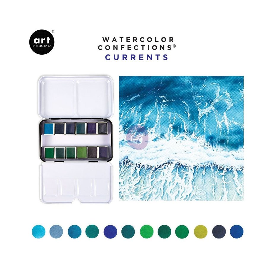 Art Philosophy - Watercolor Confections Currents