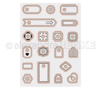 Alexandra Renke - Cut & Emboss Folder 'Verstärker Formen'