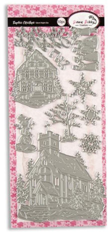 Dawn Bibby - Timeless Christmas Silent Night Die DL Dawn Bibby - Timeless Christmas Silent Night Die DL