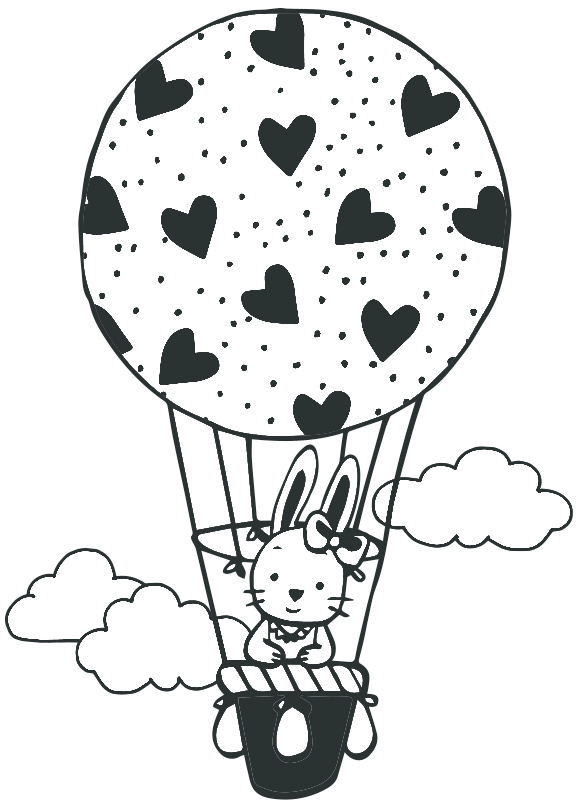 aladine-rubber-stamp-hot-air-balloon-01774 aladine-rubber-stamp-hot-air-balloon-01774