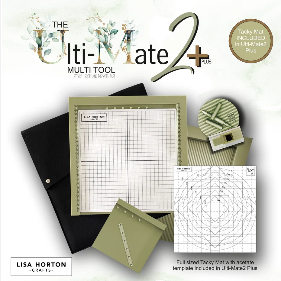 Lisa Horton Crafts - The Ulti-Mate2+ Multi Tool (Ulti-Mate 2 and Tacky Mat Bundle)