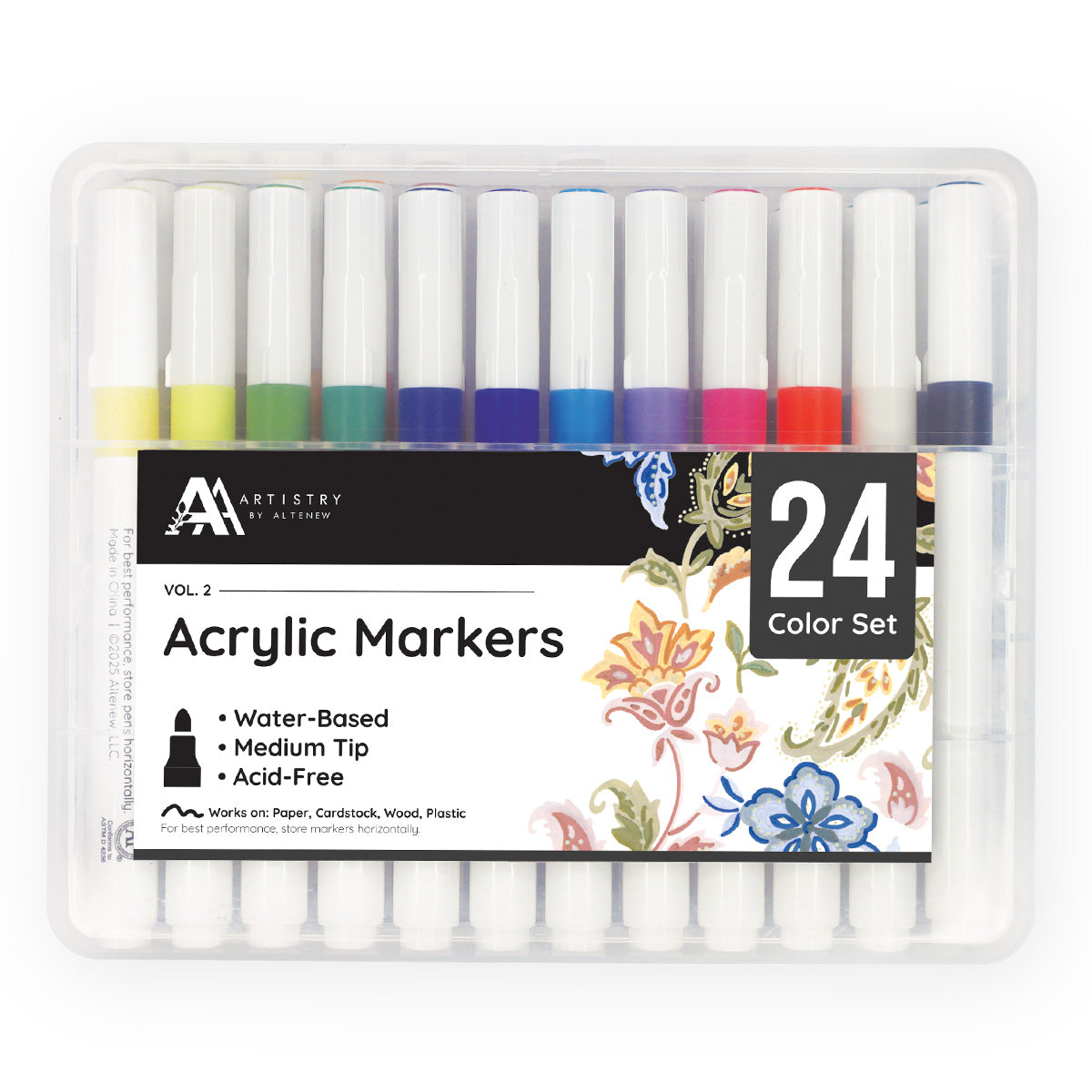 Altenew - Acrylic Marker 24 Color Set - Vol. 2 