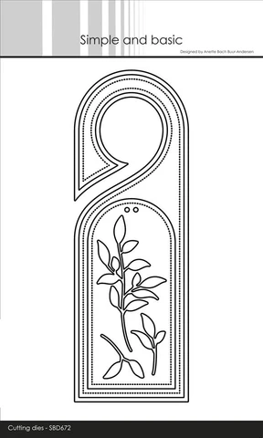 Simple and Basic - dies "Bottletag / Doorhanger"