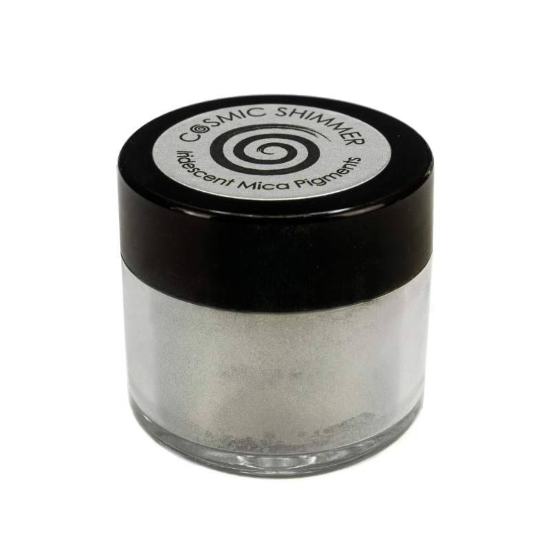 Cosmic Shimmer Iridescent Mica Pigment Platinum 20ml Cosmic Shimmer Iridescent Mica Pigment Platinum 20ml