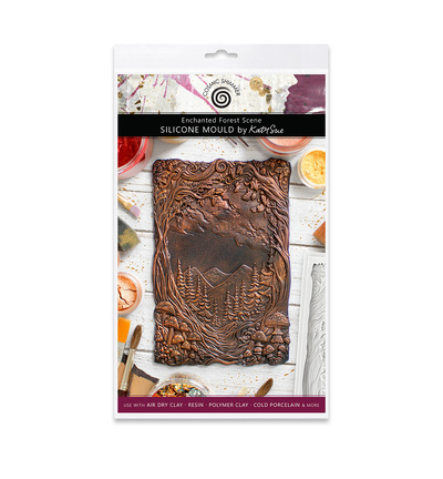 Cosmic Shimmer - Silicone Mould - Enchanted Forest Scene